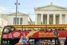 אוטובוס תיירים באתונה - כרטיסים ומידע