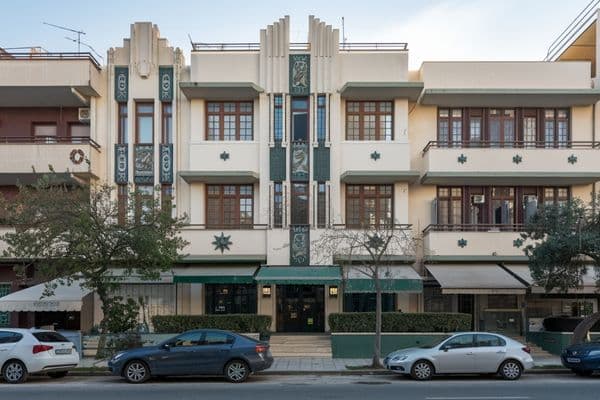 ארכיטקטורה בשכונת קיפסלי אתונה